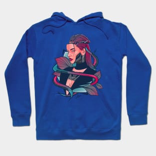 Cyberpunk Girl Hoodie